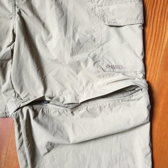 GANDER MOUNTAIN Convertible Zip Off Cargo Pants 38 - Picture 6 of 7